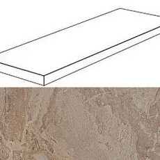 Ступени Привиледж/ privilege Гриджио Угловая Правая 33x120