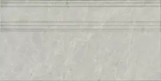 Плинтус kerama marazzi fme027r Риальто серый светлый глянцевый обрезной 20x40