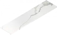 Ступени Италон Стелларис Статуарио Уайт угловая правая 620070002598 белый 33x120