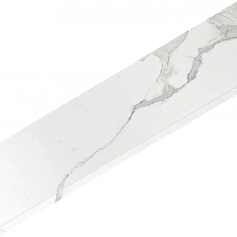 Ступени Италон Стелларис Статуарио Уайт угловая правая 620070002598 белый 33x120