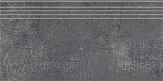 Ступени Керранова fabrika dark grey серый 30x60