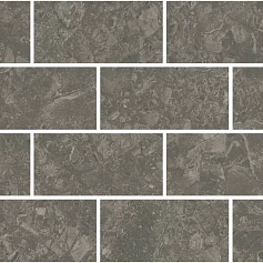 Керамическая плитка Декор kerama marazzi dd606320\mm Чеппо ди Гре мозаичный коричневый матовый обрезной 20x34.6