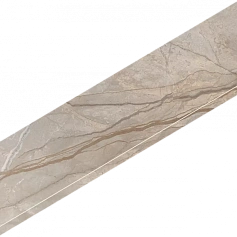 Ступени Италон Стелларис Элегант Сильвер угловая правая 620070002602 серый 33x120