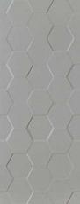 Керамическая плитка elementary grey hex настенная 29,8x74,8