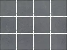 Керамическая плитка kerama marazzi 1290h Амальфи серый темный матовый (из 12 частей 9.8x9.8x0.7) 29.8x39.8