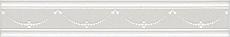 Керамическая плитка Бордюр Петергоф белый stg\a563\6304 4,2x25