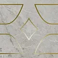 Керамическая плитка Бордюр kerama marazzi kmb3sta001br Ифран серый светлый глянцевый обрезной 14.5x60