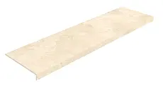 Ступени coliseumgres Аурелия Уайт фронтальная 620070002849 бежевый 33x120