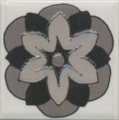 Керама Марацци Вставка Анвер 2 серый серый 