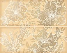 Керамическая плитка elissa sabbia fiore 1c 40,2x50,5