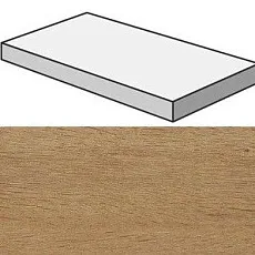 Ступени Оак Резерв/ oak reserve Пьюр Угловая Левая 33x120