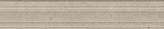 Керамическая плитка Бордюр Багет Монсеррат бежевый светлый обрезной 7.3x40