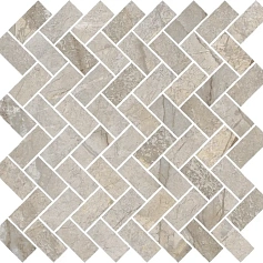 Мозаика Италон  Стелларис Элегант Сильвер Кросс 29,7х31,5 30x30