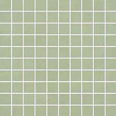 Мозаика Декор Левада мозаичный зеленый светлый 25x40