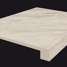Ступени Портофино/ portofino Белый Ступ.45 Фронт Шлиф 33x45