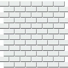 Керамическая плитка Декор kerama marazzi 191\001t Турнон белый мозаичный матовый 30x32