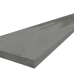 Ступени coliseumgres Ардезия/ ardesia Грэй Угловая Левая 620070002382 Серый 33x120