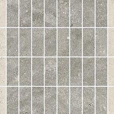 Мозаика Италон Аура Стоун Грэй Стритс 620110000256 серый 28.3x29