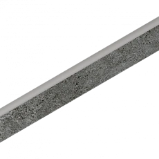 Плинтус Италон Магма/ magma Графит 610130001624 Серый 7.2x60
