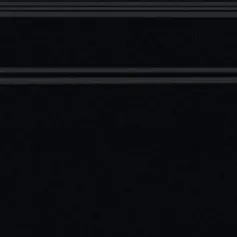 Керамическая плитка Плинтус Синтра черный обрезной 20x40
