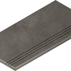 Ступени black gradino round grip 30x60 sx 30x60