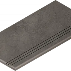 Ступени black gradino round grip 30x60 sx 30x60