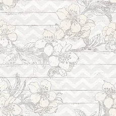 Керамическая плитка Шебби Шик/ shabby chic Панно Серый(Комплект Из 3 Шт.) 60x60