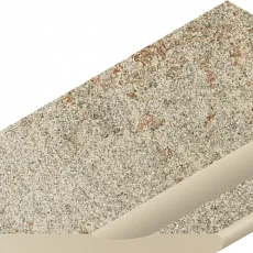 Керамогранит Бортик Нордика Роуп с выемкой закругленный левый 620090001073 коричневый 30x60