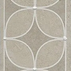 Керамогранит Бордюр Туф бежевый светлый 7,7x40,2