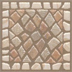 Керама Марацци Вставка Велия AD\A261\SG1513 коричневый для ванной