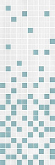 Керама Марацци Декор Искья мозаичный B171\1 белый для ванной