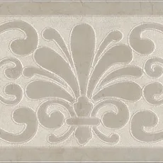 Керамическая плитка Декор Монсанту 2 бежевый светлый 15x40