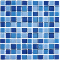 Мозаика blue Вейв-1 30x30