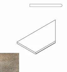 Керамогранит ЭМЕРАЛЬД БОРТИК 30x60 ЗАКРУГЛ.ПР 30x60