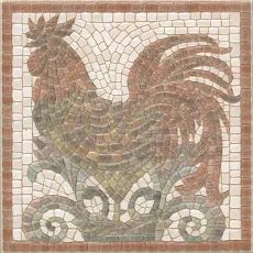 Керамическая плитка Декор Виченца Петух 15x15