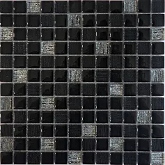 Мозаика Веста black 30x30