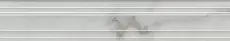 Керамическая плитка Бордюр kerama marazzi blf025r Багет Монте Тиберио бежевый светлый глянцевый обрезной 40x7.3