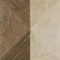 Керамическая плитка Филигран relief decor Беж&Браун Матт 30x90