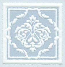 Керамогранит вставка петергоф голубой 7,7x7,7