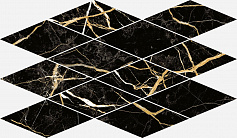 Италон ШАР.ЭКС.ЛОРАН МОЗАИКА ДАЙМОНД чёрный для гостиной для кухни для квартиры для прихожей для ванной