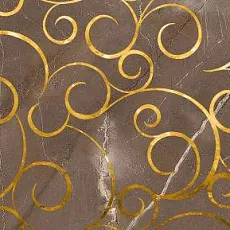 Керамическая плитка Миланезе Дизайн/ milanese design Декор Флорал Марроне 20x60
