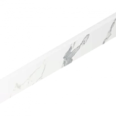 Плинтус Италон Стелларис/ stellaris Статуарио Уайт 610130007449 Белый 7.2x60