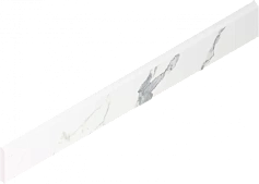 Плинтус Италон Стелларис Статуарио Уайт 610130007449 белый