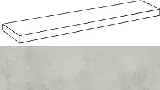 Ступени МИЛЛЕНИУМ СИЛЬВЕР СТУП.УГЛ.ЛЕВ 620070001308 33x160