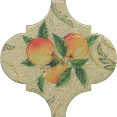 Керама Марацци Декор Арабески котто орнамент OP\A168\65000 бежевый для ванной для кухни