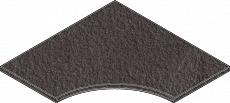 Керамогранит КАРБОН БОРТИК 60x60 УГЛ.ЗАКР.30 60x60