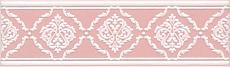Керамическая плитка бордюр петергоф розовый stg\c562\6306 7,7x25