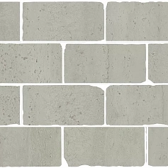 Керамическая плитка Бордюр kerama marazzi br032 Сан-Марко мозаичный серый светлый матовый обрезной 26.5x46.5