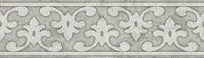 Керамическая плитка Бордюр kerama marazzi os\a296\8349 Ферони серый светлый матовый 5.7x20