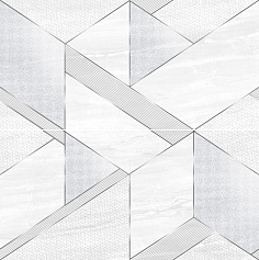 AltaCera Панно AltaCera Interni Silver S/2 SW9INR15 серый серый 